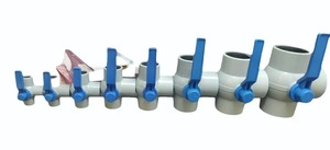 Vanne à boisseau sphérique à trois voies en PP pour le contrôle du débit d'eau d'irrigation goutte à goutte, raccord de tuyauterie agricole, vanne de débit durable pour - Product Image 2