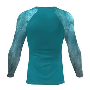 <b>Compression</b> Tights <b>Shirt</b> Set Customized Printed Women Long Sleeve Premium Quality Hot Selling BJJ MMA Rash Guard <b>Men's</b> - Product Image 5