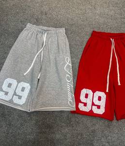 Pantalones Cortos de Verano para Hombre, de Algodón, con Cordón, Tejidos, Sólidos, de Secado Rápido, Casuales, Deportivos, Transpirables, para Correr, Estilo Urbano - Product Image 2