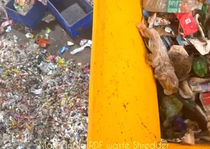 Premium Quality Waste Shredder Double Shaft Electric Semi-Automatic 500 kg/hr Plastic Crushing Machines - Product Image 3