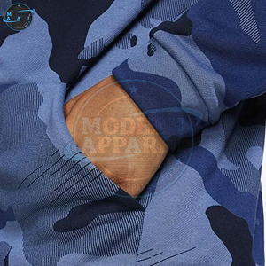 Sudaderas con Capucha de Camuflaje de Alta Calidad en Algodón y Poliéster, Talla Grande, con Hombros Caídos, Sudadera Sólida con Logotipo Personalizado - Product Image 5