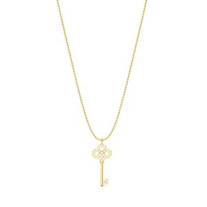 Customized <b>Gold</b> <b>Pendant</b> <b>Necklace</b> with Personalized Letter Detailing for Women Meaningful Gifts and Fashion Collections - Product Image 6
