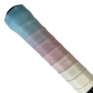 Cinta de Agarre para Raqueta de Tenis TOPPRO de Poliuretano - Colores Blanco/Rosa/Azul 2.5cm X 112cm - Product Image 1