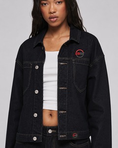Women's Vintage Washed <b>Denim</b> Vest <b>Sleeveless</b> Casual Jean <b>Jacket</b> with Button Front and Multiple Pockets for Everyday Comfort - Product Image 1
