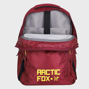 กระเป๋าเป้สะพายหลังสำหรับแล็ปท็อป Arctic Fox Bot Tawny Port - กระเป๋าเดินทางแบบพกพาขนาดเล็กพร้อมพอร์ต USB สำหรับสำนักงานและวิทยาลัย - Product Image 1