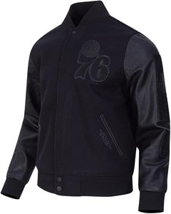 Chaqueta Varsity Personalizada de Chenille con Bordado de Alta Calidad para Hombre, con Mangas de Cuero Vacuno Genuino - Product Image 2