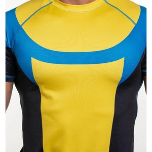 Summer New Skybound Invincible Compression Short Sleeve Men Fitness Exercise Tee Oversized Breathable Quick Drying MMA Sport Top - Product Image 5