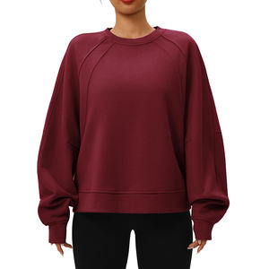 Veste de sport pour femme Advanced Sense avec doigts couvrants, idéale pour le Pilates, le fitness en extérieur et le yoga, antibactérienne, légère et ajustée, collection automne - Product Image 2