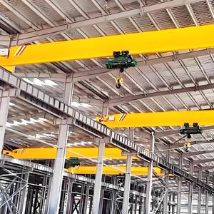 Grúa <span class=keywords><strong>Puente</strong></span> Monoviga Profesional de Estilo Europeo con Inversor, Capacidad A5, Validada por TUV, de Uso Industrial - Product Image 3