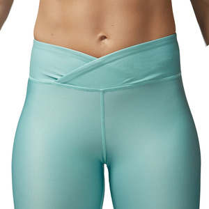 Leggings de yoga pour femmes, design personnalisé, spandex/polyester, extensibles dans quatre directions, antibactériens, avec cordon de serrage, pour l'entraînement - Product Image 6