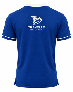 Chemise d'entraînement d'arts martiaux bleue à col en V pour homme, best-seller, respirante, en polyester, uniforme pour la pratique du karaté et du taekwondo - Product Image 4