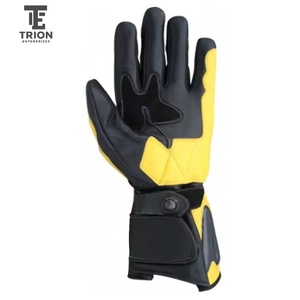 Gants de moto confortables pour motocross, gants de conduite d'été personnalisés à doigts entiers pour moto, cyclisme et course à vélo - Product Image 2
