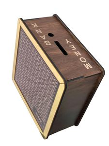 Money Saving <b>Box</b> for Kids and Adults | Wooden Money Bank with <b>Lock</b> | Big Size Piggy Bank 2 Lakh Target | 1 Lakh Saving <b>Box</b> - Product Image 3