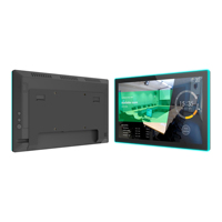 Écran tactile Android 10,1 pouces pour salle de réunion, NFC, RFID, PoE, caméra et barre lumineuse LED, panneau de réservation et d'agencement de salles de conférence
