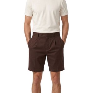Pantalones Cortos de Golf Personalizados 100% Algodón para Hombre, Corte Recto Clásico, Frente Plano, Casuales, para Exteriores, Resort, Verano - Product Image 1