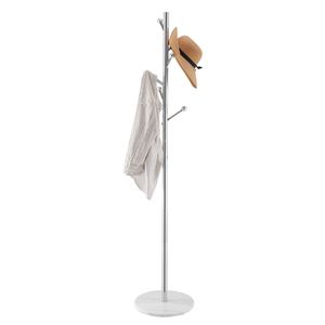 Appendiabiti da terra con base in marmo e 8 ganci, stabile, per ingresso, camera da letto, corridoio - Product Image 2
