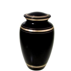 Urna Funeraria de Aluminio Hecha a Mano, Color Negro, para Cenizas Humanas, Grabado Personalizable, Capacidad de 1-2L, Moderna, Superventas - Product Image 2