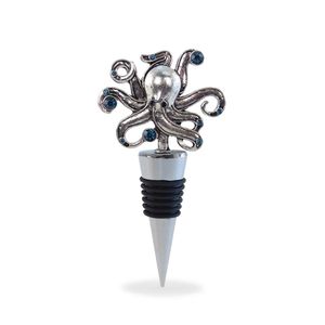 Bouchon de bouteille en métal au design classique avec joint hermétique pour bouteilles de vin, de liqueur et pour une utilisation en cuisine - Product Image 5