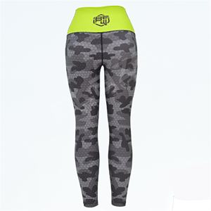 กางเกงเลกกิ้งสำหรับเล่นโยคะเอวสูงแห้งเร็วกางเกงเลกกิ้งเอวสูงไร้รอยต่อน้ำหนักเบา - Product Image 5