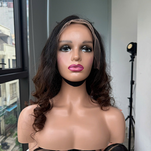 100% ต่อผมสีน้ำตาลออมเบรเกรดทอเวียดนามแบบบิดงอสองชั้น - Product Image 6