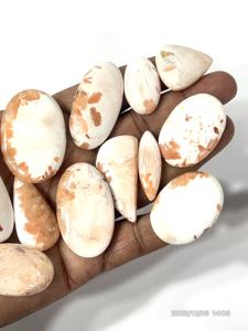 Jaspe Scolecita Natural, Gema Suelta en Cabujón, Formas y Tamaños Variados, Grado AAA, Certificado CCGTC, para Joyería, Cambio de Color, 4-16mm - Product Image 4