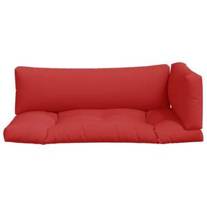 Juego de 3 Cojines de Tela Roja para Exteriores, Colección de Almohadas Versátiles y Elegantes - Product Image 4
