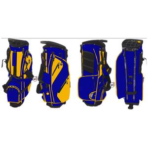 Bolsa de Golf de Alta Calidad con Logotipo Bordado Personalizado, de Cuero PU y Poliéster, en Rosa, Verde, Rojo, Azul y Dorado, para Tour de Golf - Product Image 3