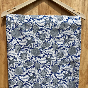 Tela de Algodón de Verano de Alta Calidad, Peso Medio, Estampado Floral Indio Hecho a Mano, Secado Rápido, Ecológico, para Camisas de Niños y Niñas - Product Image 1