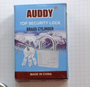 Cadenas Auddy à cylindre en laiton 3 DK 32mm - Product Image 3