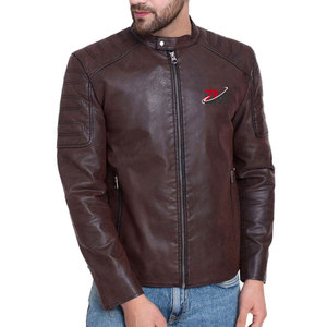 Chaqueta de cuero de primera calidad, cómoda y transpirable para hombre, ideal para la venta en línea. - Product Image 1