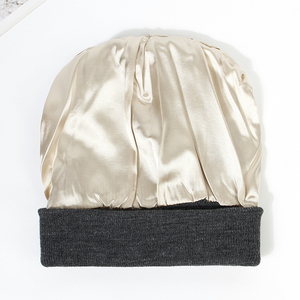 Bonnet de nuit en satin pour hôtel de luxe et spa, protection capillaire, bonnet doux et soyeux pour usage quotidien - Product Image 6