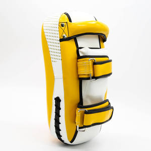 Pads de boxe thaïlandaise durables en cuir synthétique pour les sports de combat et l'entraînement physique - Product Image 6