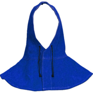 Capuche de sécurité pour soudeur en cuir de vachette de qualité supérieure, certifiée CE, résistante au feu, anti-coupure, anti-chaleur, protection des mains - Product Image 6