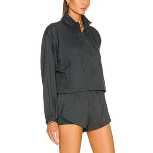 Ensemble de survêtement sportif pour femmes, couleur verte, blocs de couleurs, fermeture éclair sur toute la longueur, coupe ample, deux pièces, vêtements de sport pour toutes les saisons - Product Image 1