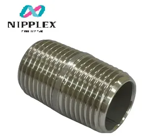 Long Nipple And Short Nipple Single Screw Stainless Steel Size 6A-100A Pipe nipple Standard wholesale suppliers
