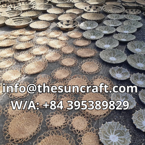 ถาดหญ้าทะเลสวยงามสำหรับจัดเก็บขวดผลิตภัณฑ์ดูแลผิวและเพิ่มประสิทธิภาพกิจวัตรเช้า - Product Image 6