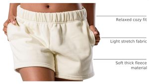 Shorts de sport et de yoga confortables en coton taille haute pour femmes - Fournisseur en gros - Product Image 2