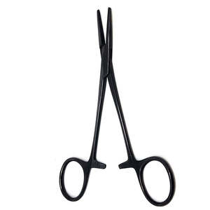 Pinzas Médicas Rectas Recubiertas Halstead Kelly de Acero Inoxidable Negro, Certificadas CE para Quirófano por Dentavex - Product Image 3