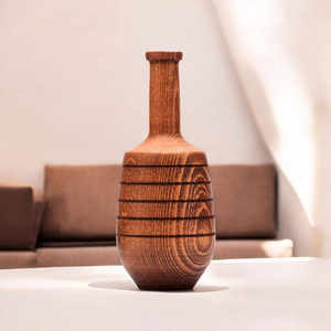 Jarrón de Madera Ligero Hecho a Mano - Diseño Personalizable, Material 100% Natural para Decoración del Hogar o Bar, Regalo para el Día de la Madre - Product Image 6