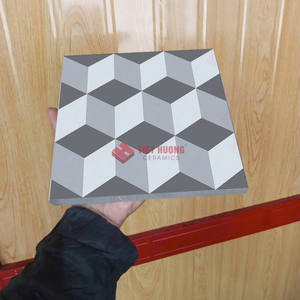 Baldosa de Cemento de 190x190 mm para Aplicaciones Contemporáneas en Paredes Exteriores - Product Image 2