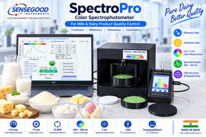 Spectrophotomètre de couleur professionnel SENSEGOOD pour le lait, les produits laitiers, les poudres, les granulés et les produits industriels - Product Image 6