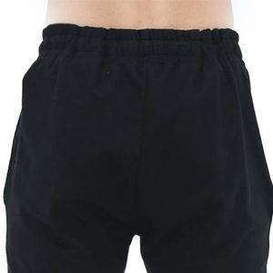 Shorts de trekking noirs pour hommes, shorts décontractés à cordon de serrage, shorts confortables pour l'entraînement estival, la salle de sport et les activités de plein air - Product Image 4