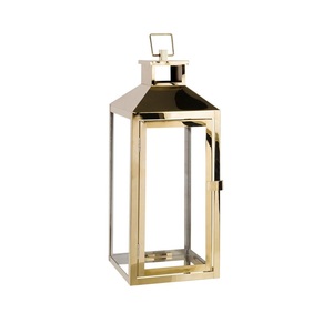 Faroles Dorados Decorativos para el Hogar y Jardín, Estilo Nuevo, Más Vendidos, Portavelas y Faroles Navideños, Tamaño y Forma Personalizados - Product Image 3