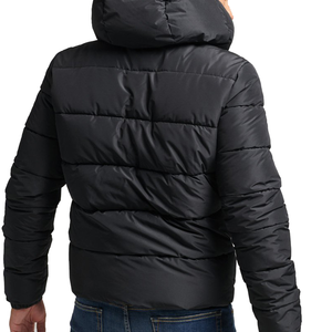 Latest Design Customized <b>Men</b> Puffer <b>Jacket</b> Canvas <b>Down</b> <b>Filled</b> Windproof Casual Winter Factory Price - Product Image 3