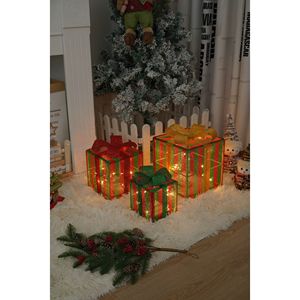 Led Kerst Lichtbak Opvouwbaar Binnen/Buiten Tuindecoratie Perfect Cadeau Voor Vakantie Cheer - Product Image 2