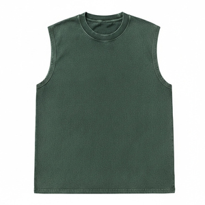 Premium Quality Custom Logo And Design Men's <b>Purple</b> Sleeveless <b>Tank</b> <b>Top</b> O-Neck Knitted Solid Casual Style 2026 - Product Image 6