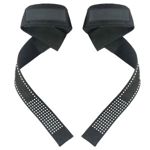 Gym Lifting Straps 23" Cotton Wrist Straps for Weightlifting Workout Powerlifting <b>Strength</b> <b>Training</b> and Deadlifts for Men - Product Image 1