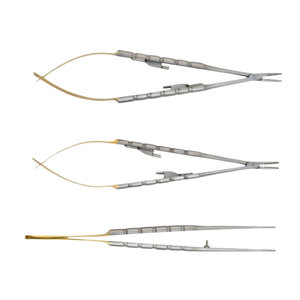 Instrumentos Profesionales de Microcirugía con Puntas Finas, Pinzas Quirúrgicas, Tijeras, Portaagujas para Uso Médico - Product Image 1