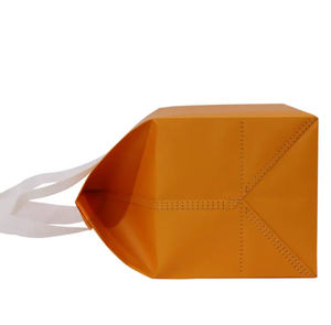 Bolsa Térmica Reutilizable con Aislamiento, Logotipo Personalizado, Bolsa de Entrega de Alimentos de Tela No Tejida, Laminación de Papel de Aluminio, Venta al Por Mayor - Product Image 6