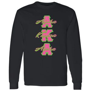 <b>Black</b> Graphic <b>Long</b> Sleeve Sweatshirt Crew Neck Pullover Casual Women's Sportswear <b>Top</b> Ribbed Cuffs Printed Design Fashion - Product Image 1